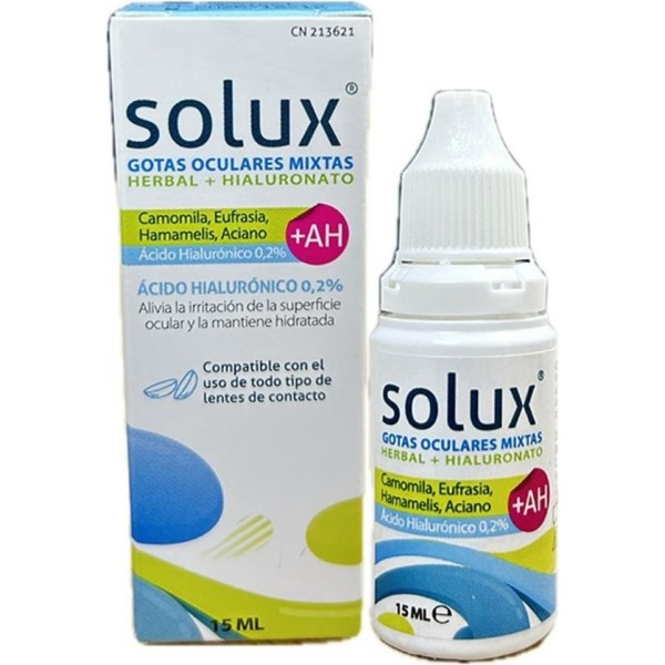 Solux Gotas Oculares Mixtas 15Ml